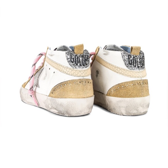 Golden Goose Midstar Sneaker- white/sand/silver/cream - Picture 3 of 8
